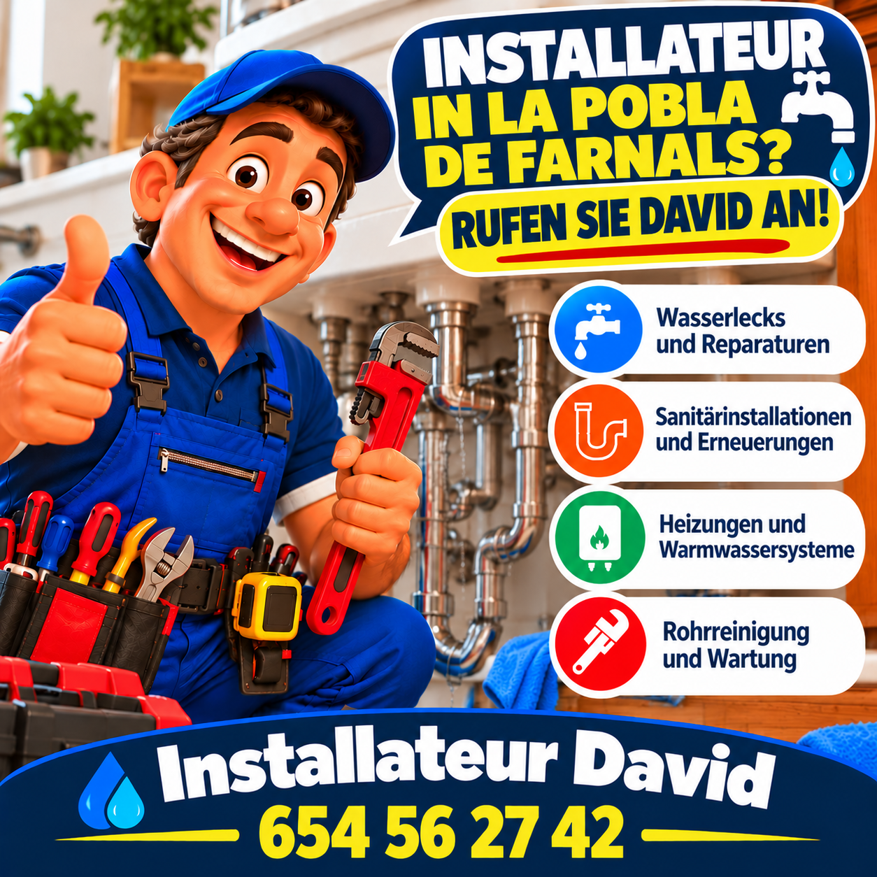 David - Installateur in La Pobla de Farnals