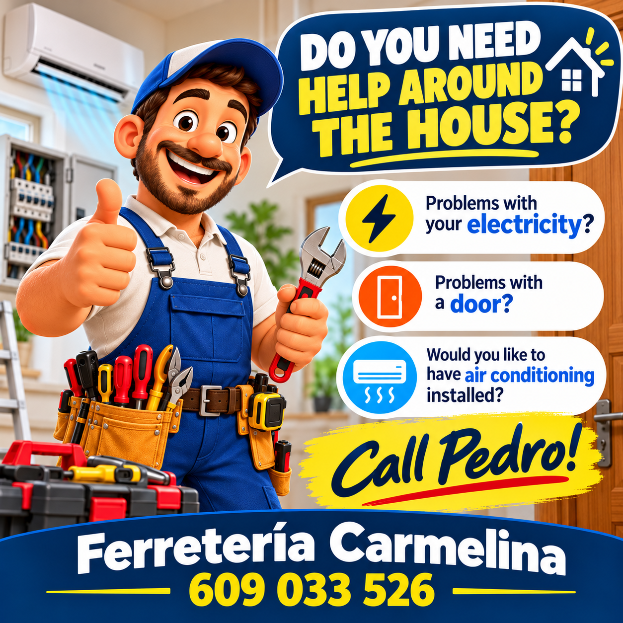 Pedro - Ferretería Carmelina