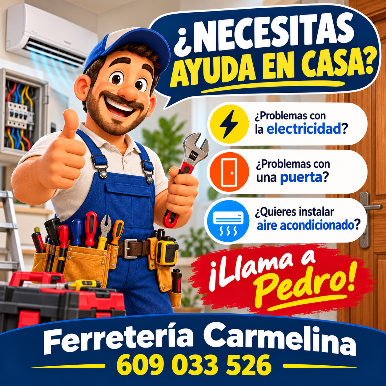 Pedro - Ferretería Carmelina