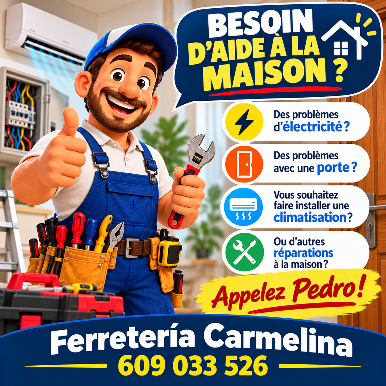 Pedro - Ferretería Carmelina