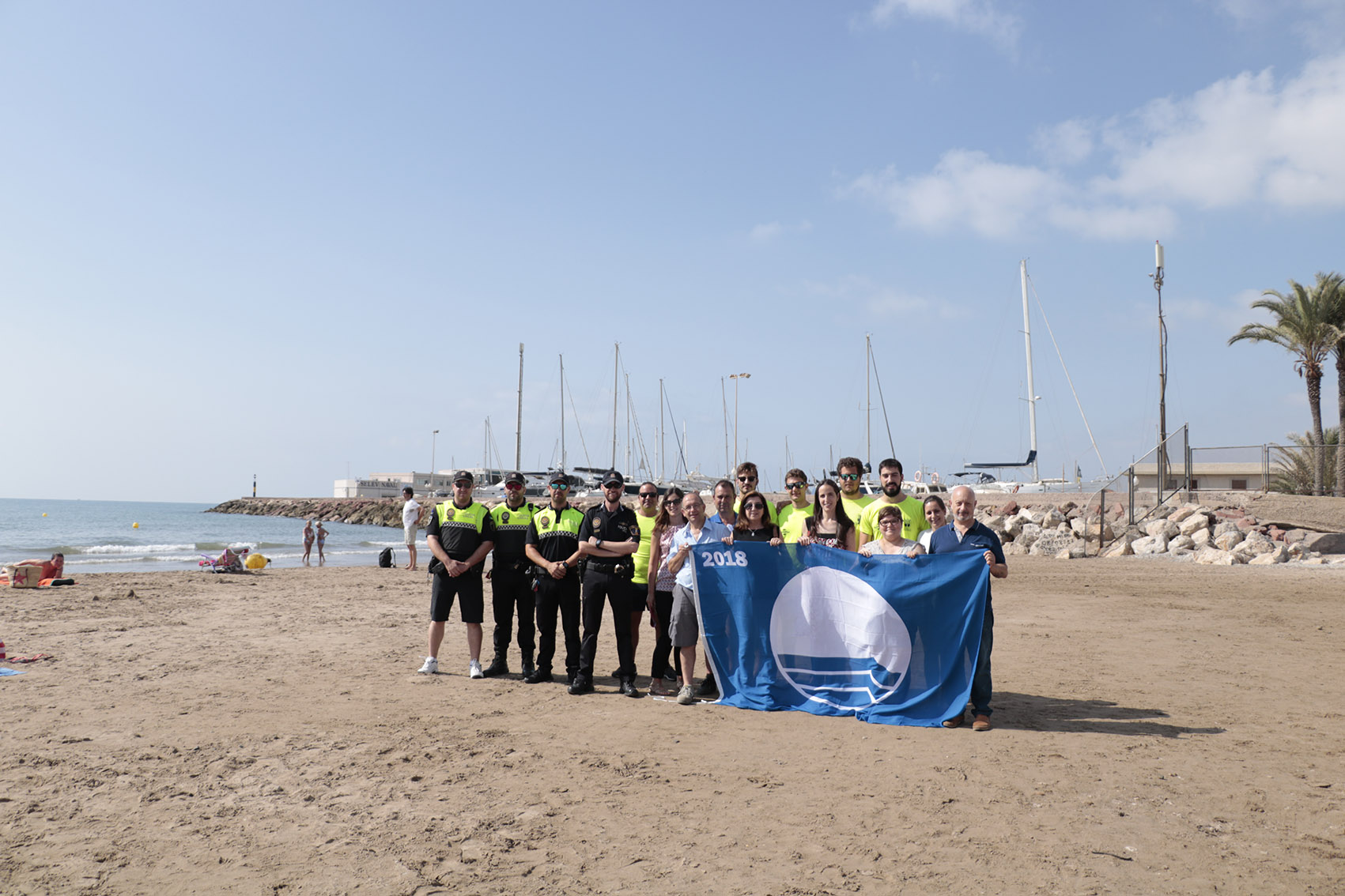Bandera Azul 2018 - Platja nord - Pobla de Farnals - Valencia