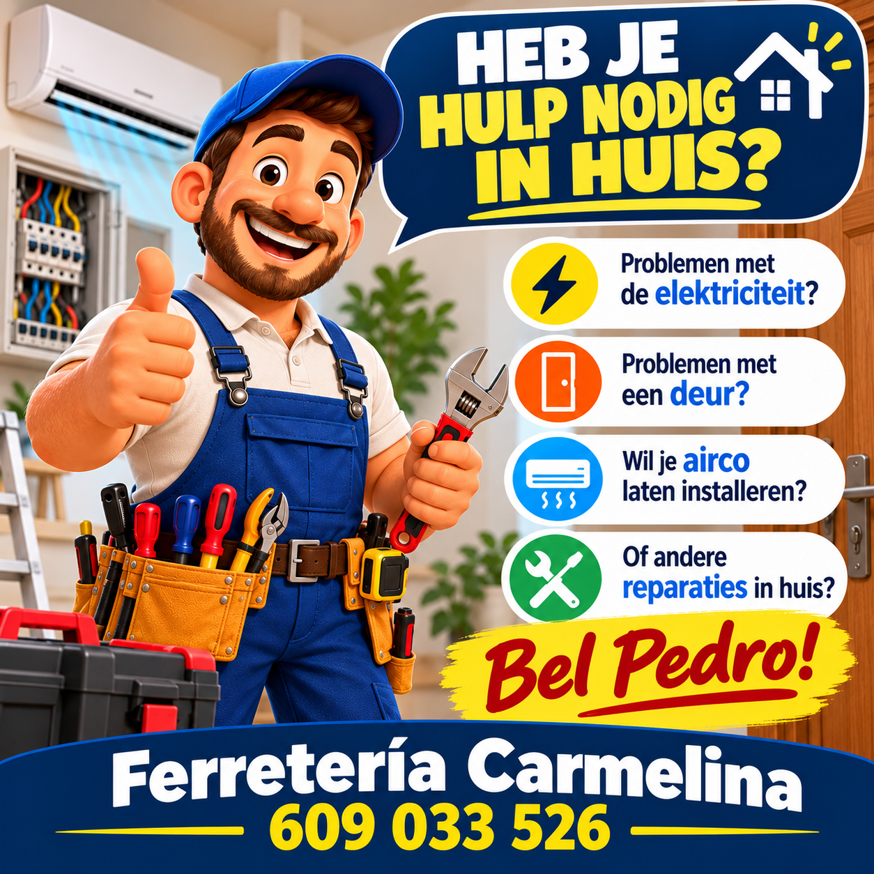 Pedro - Ferretería Carmelina